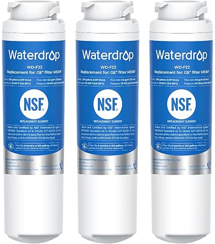 Amazon.com: Waterdrop GSWF Refrigerator Water Filter, Replacement